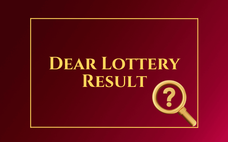 dear lottery result