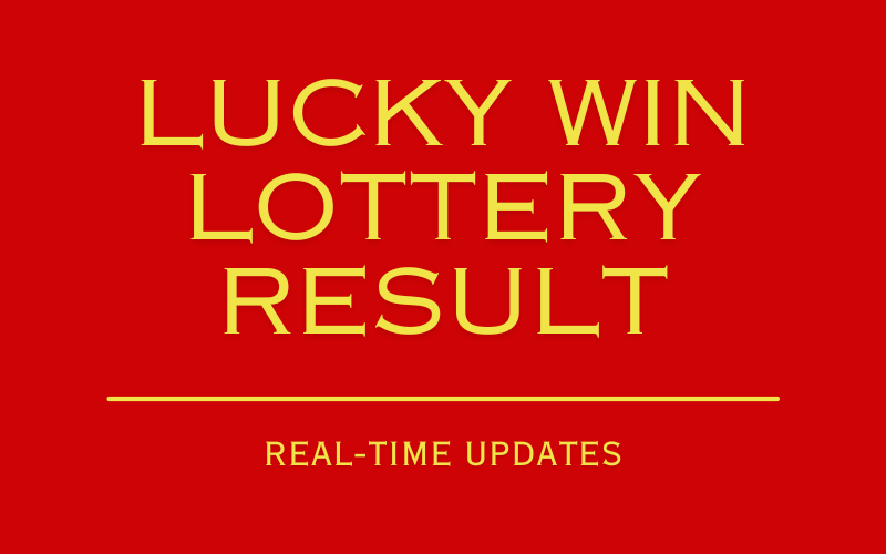lucky win lottery result